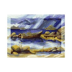 Набор для вышивания PANNA PS-0951 ( ПС-0951 ) Одинокая лодка 2 шт.