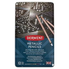 Derwent Набор цветных карандашей Metallic 12 цв12 шт2305599 1 шт.