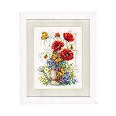 Набор для вышивания VERVACO PN-0021583 Лейка с цветами 1 шт.