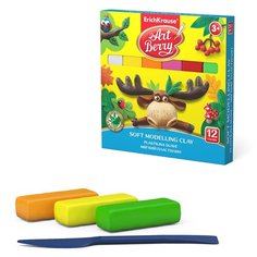 Artberry Мягкий пластилин с Алоэ Вера 240 г 12 цв41782 3 шт.