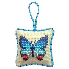 Набор для вышивания Zengana М-039 игрушки Лунная бабочка 2 шт.