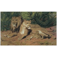 Набор для вышивания PANNA J-1427 ( Ж-1427 ) Львиное семейство 1 шт.