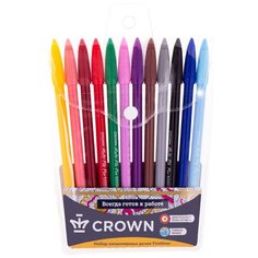 CROWN Набор капиллярных ручек MultiPla 0.3 мм 12 штCMP-5000SET 1 шт.