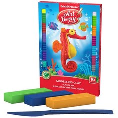 Artberry Классический пластилин с Алоэ Вера со стеком 288 г 16 цв41764 3 шт.