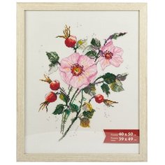 Рамка Gamma ПРК-11 40х50 см пластикс оргстеклом ясень 1 шт.