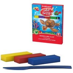Artberry Классический пластилин с Алоэ Вера со стеком 144 г 8 цв41761 5 шт.