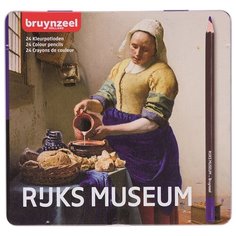 Bruynzeel Набор цветных карандашей Молочница Вермеер 24 цв24 шт. 1 шт.