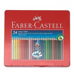 Faber Castell Цветные карандаши GRIP 2001 24 цв24 шт112423 1 шт.