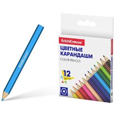 ErichKrause Цветные карандаши шестигранные Basic мини 12 цв50532 5 шт.
