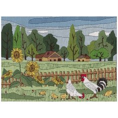 PANNA Набор для вышивания Деревенское лето 21 х 16 см (PS-1346)