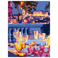 Lori Набор для раскрашивания по номерам (на картоне) 40 х 30 см Романтичный вечер Ркн/ф-238 1 шт.
