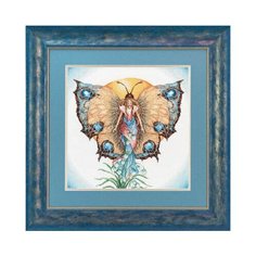 Набор для вышивания LANARTE №033 PN-0007937 (23007) Девушка-бабочка 40*40 см 23007 1 шт.