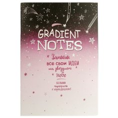 Контэнт Блокнот Нарисуй все что хочешь Градиент КР 32 лбез линовки GRADIENT NOTES (розовый) 99906328 2 шт.