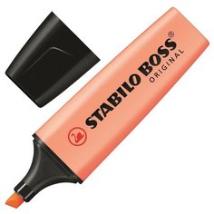 Текстовыделитель Stabilo Boss Original Pastel 70/126 оранжевый (толщина линии 2-5 мм) 4 шт.