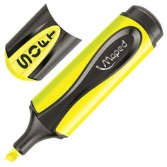 Текстовыделитель Maped Ultra Soft желтый (толщина линии 1-5 мм) 4 шт.