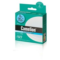 Лампа светодиодная Camelion 8 Вт GX53 спот холодный белый свет 4 шт.