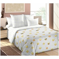 Постельное белье «Смайлы 1», перкаль (Евро) Текс Дизайн