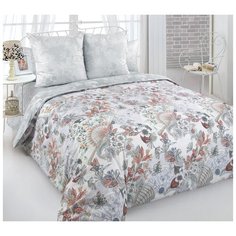 Постельное белье «Шелковый веер 1», перкаль (2 сп с евро простыней) Текс Дизайн