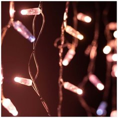 Светодиодная гирлянда ARD-EDGE-CLASSIC-2400x600-CLEAR-88LED-FLASH Rose Gold (230V, 6W) (Ardecoled, IP65) Arlight