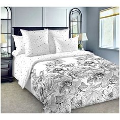 Постельное белье «Метафора 1 (Бел)», перкаль (Семейное) Текс Дизайн