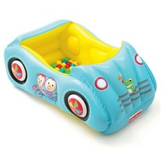 Надувной автомобиль с набором из 25 пластиковых шаров Bestway