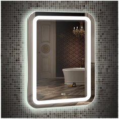 Зеркало MIXLINE "Мальта-2" 550*800 (ШВ) сенсорный выключатель, светодиодная подсветка + подогрев