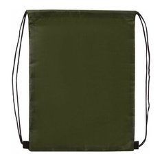 Мешок для обуви BRAUBERG прочный, на шнурке, хаки, 42x33 см, 270289