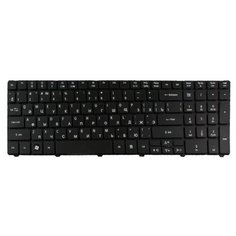 Клавиатура для Acer Aspire 5810 5810T 5536 5536G 5738 5738G 5740 5336 7551 5410 5252 5742G (без рамки, чёрная)