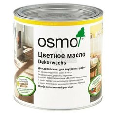 Масло и воск для дерева Osmo Цветное масло Dekorwachs, серо-бежевое