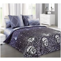 Постельное белье «Песня звезд 1», перкаль (1,5 спальное) Текс Дизайн