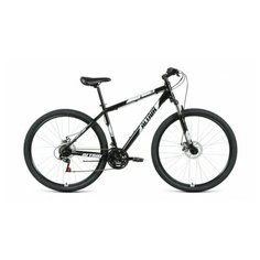 Велосипед 29" Altair AL 29 D 21 скорость Черный/Серебро 20-21 г рама 19"RBKT1M69Q007