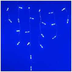 Светодиодная гирлянда ARD-EDGE-CLASSIC-2400x600-CLEAR-88LED-FLASH BLUE (230V, 6W) (Ardecoled, IP65) Arlight