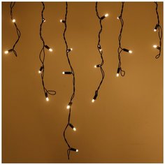 Светодиодная гирлянда ARD-EDGE-CLASSIC-2400x600-BLACK-88LED-STD WARM (230V, 6W) (Ardecoled, IP65) Arlight