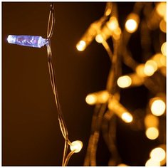 Светодиодная гирлянда ARD-EDGE-CLASSIC-2400x600-CLEAR-88LED-FLASH Yellow (230V, 6W) (Ardecoled, IP65) Arlight