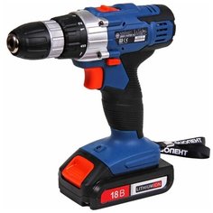 Аккумуляторная дрель-шуруповерт Фиолент "Professional" ДША1-10РЭ5-18 (Li-ion)