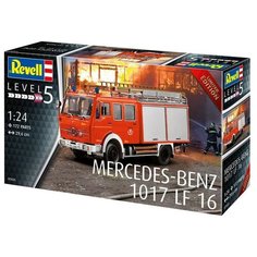 Сборная модель пожарный автомобиль Mercedes-Benz 1017 LF 16 Revell