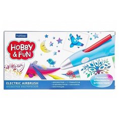 Фломограф Hatber EA-9084 Электрический с трафаретами и фломастерами в картонной коробке