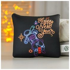 Mni mnu Подушка-антистресс Happy New Year, 20х20 см