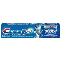 Crest Premium Plus Scope Dual Blast - Отбеливающая зубная паста