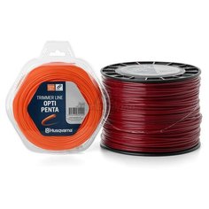 Леска для триммеров Husqvarna Husqvarna Триммерный корд Opti Penta 3мм, 56м