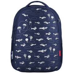 Рюкзак эргономичный суперлегкий синий "игрушки.парашютики" Bruno Visconti