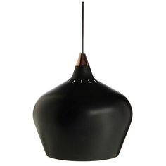 Лампа подвесная cohen small, черная матовая, черный шнур Frandsen