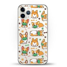 Силиконовый чехол Корги в масках на Apple iPhone 11 Pro Andy & Paul
