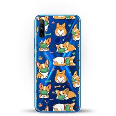 Силиконовый чехол Корги в масках на Honor 9X Premium Andy & Paul