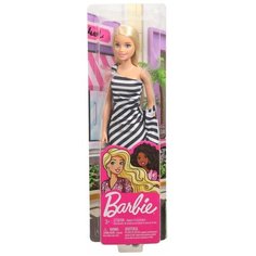 Кукла Mattel Barbie "Сияние моды" T7580 (блондинка, черно-белое платье)