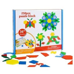 Головоломка "Складываем фигуры", с заданиями Сима ленд