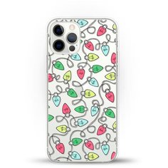Силиконовый чехол новогодний "Гирлянда" на Apple iPhone 12 Pro Andy & Paul