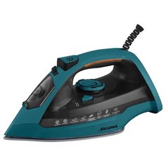 Утюг Аксинья КС-3003, бирюзовый, черный