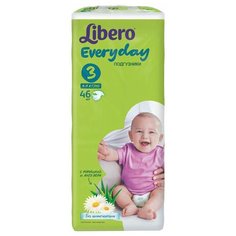 Libero подгузники Everyday 3 (4-9 кг), 46 шт.