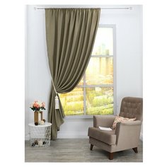 Штора Amore Mio RR 6668-03 Блэкаут однотонный 2,0*2,7 1 шт. Бежевый
